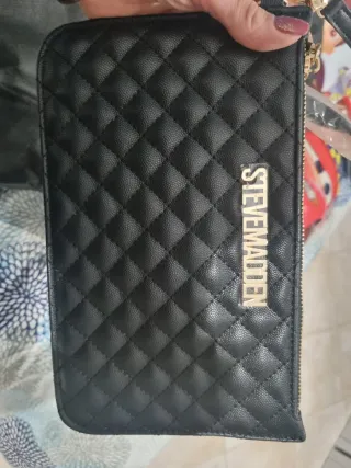 Borsa tote Steve Madden nera trapuntata