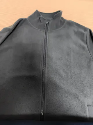 2 Forros Polares Hombre Azul y Gris talla S