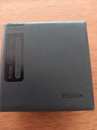 Filtros ND Telesin para GoPro 9 CPL ND8, ND16, ND3