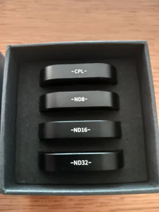 Filtros ND Telesin para GoPro 9 CPL ND8, ND16, ND3