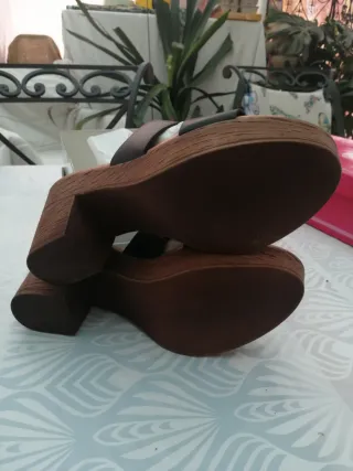 Sandalias Marrones Talla 39