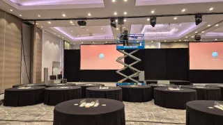 Equipo completo de sonido.