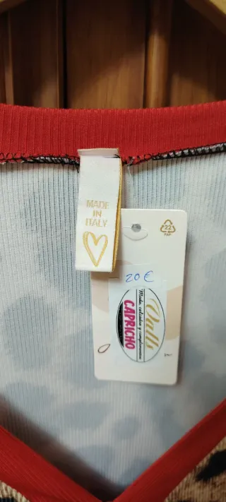 Jersey fino animal print entretiempo