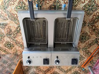 Freidora Eléctrica Doble 10L+10L Trifásica