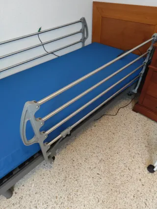 Barandillas abatibles para cama
