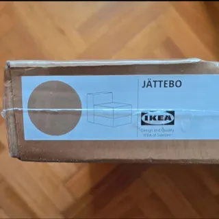 Fondello per poltrona Jattebo beige in velluto