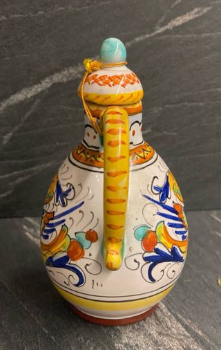 Set Olio e Aceto Deruta Ceramica Artigianale