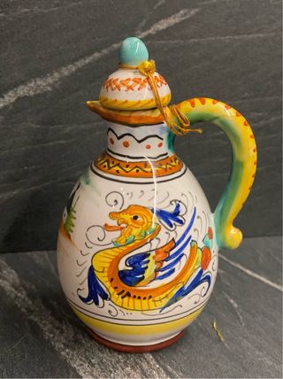 Set Olio e Aceto Deruta Ceramica Artigianale