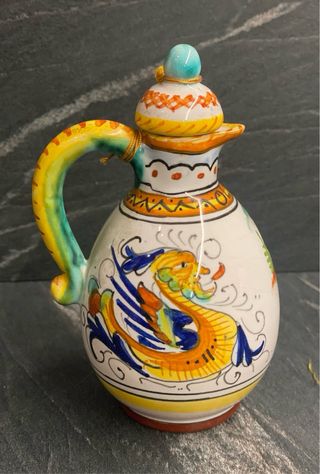 Set Olio e Aceto Deruta Ceramica Artigianale