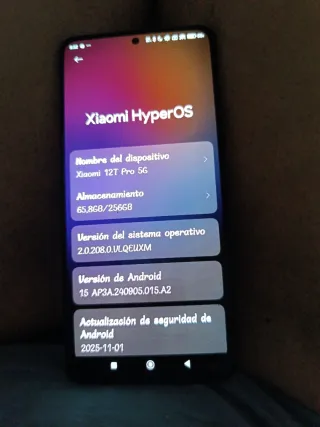 Xiaomi 12T Pro 5G 256GB blu