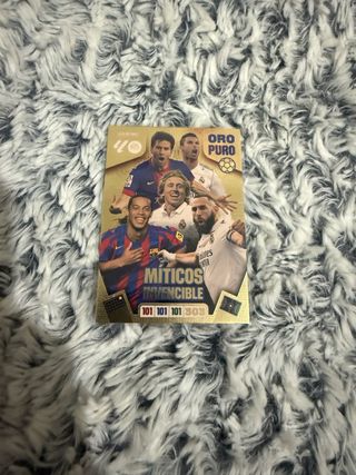 Cromo Panini Adrenalyn XL Oro Puro