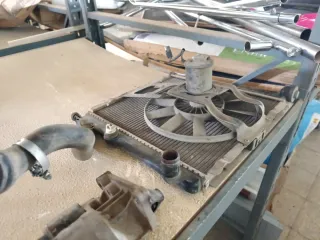 Radiador y electroventilador