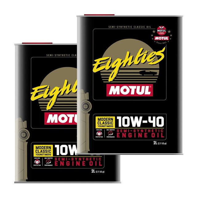 2x Motul Classic Eighties 10W40 2L