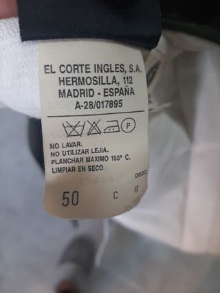 Traje Emidio Tucci Verde Oliva y Gris