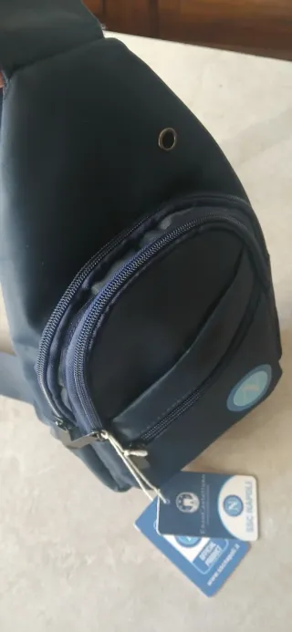 Borsello SSC Napoli Enzo Castellano Blu