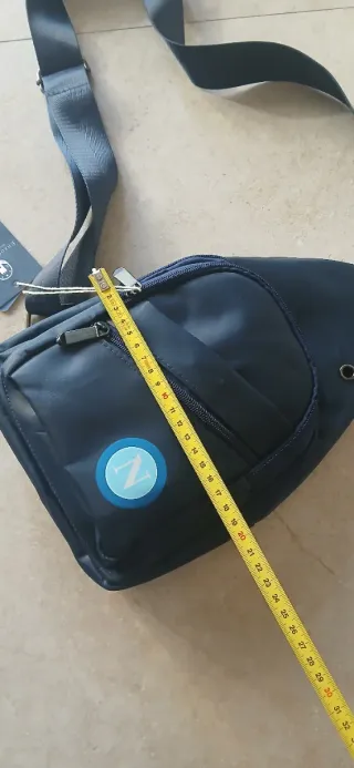 Borsello SSC Napoli Enzo Castellano Blu