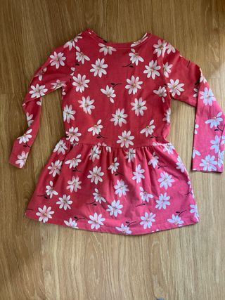 Vestido infantil flores