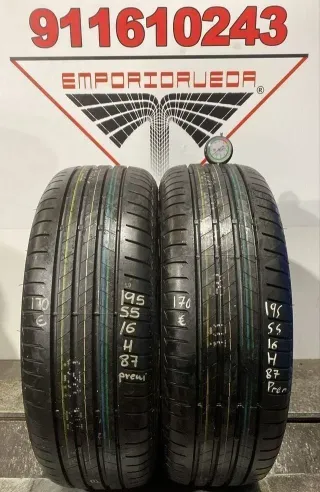 4UD195 55 16 H BRIDGESTONE RUEDA YA MONTADA BARATA
