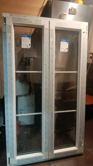 Ventana PVC nueva doble cristal