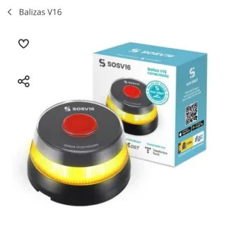 Baliza DGT V16 conectada SOSV16