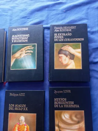 Lote 6 libros: Vudu, Magia, Telepatia