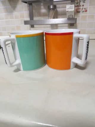 Set 2 Tazze Pantone Porcellana
