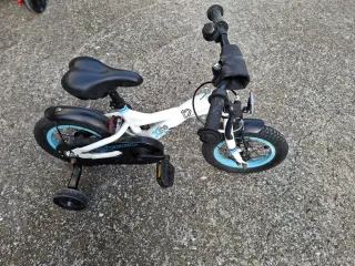 Bicicleta infantil 12 con ruedines