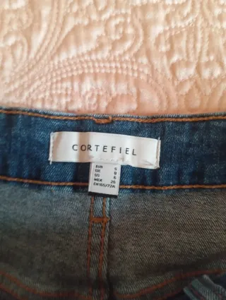Falda vaquera Cortefiel