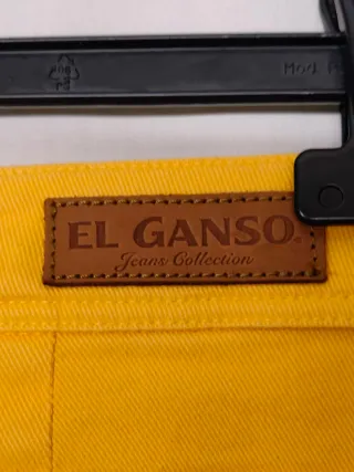 Pantalones El Ganso amarillos