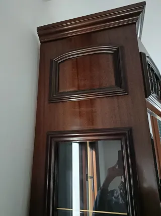 Mobile vintage legno e vetro