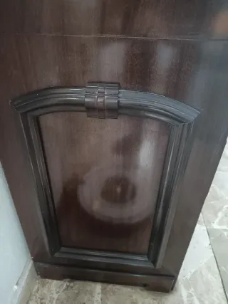 Mobile vintage legno e vetro