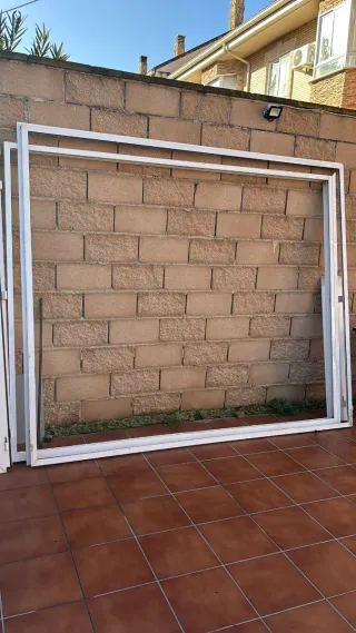 Gran Ventana doble cristal con persiana