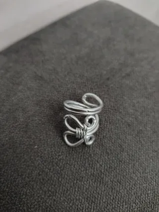 Anello farfalla fatto a mano