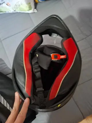 Casco Moto SHIRO Gris y Amarillo Chaqueta