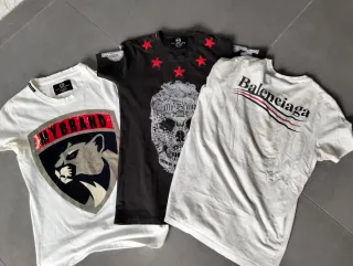 Camisetas MYBRAND (2 unidades) + balenciaga
