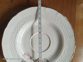 22 Piattini Tognana Porcellana Finitura Oro