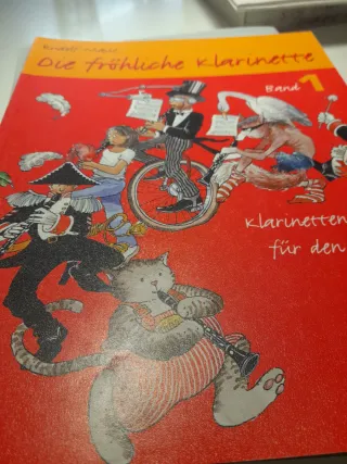 Libro Die fröhliche Klarinette Band 1