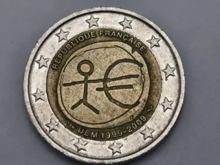 Moneda 2 Euros Francia Errores Acuñación