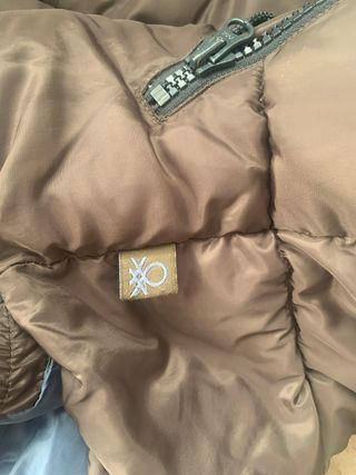 Chaqueta niño Benetton marrón