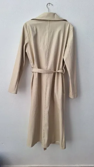 Gabardina Beige Mujer