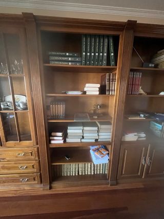 Mueble Salón Madera Maciza 4 Módulos