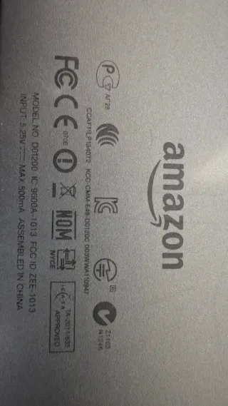 Amazon Kindle Touch cuarta generación gris