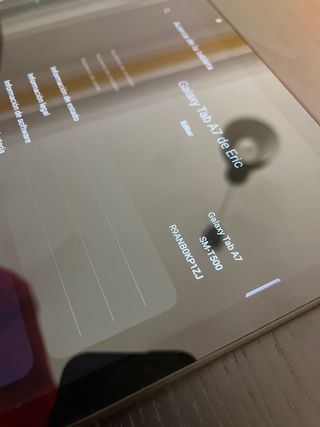 Samsung Galaxy Tab A7 (2020) Negro