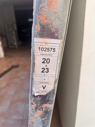 Puerta Metálica Garaje 2m x 2.30m