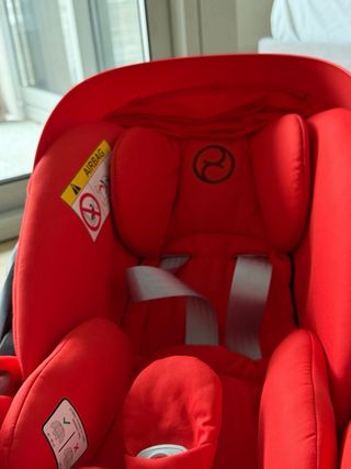 Silla Coche Cybex Cloud Z2 i-Size Roja