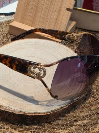 Gafas de Sol Gucci Marrones y Moradas