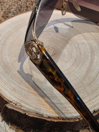 Gafas de Sol Gucci Marrones y Moradas