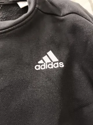 Sudadera Adidas Negra Talla L DESCATALOGADA