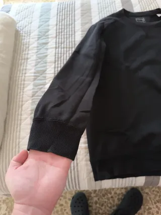 Sudadera Adidas Negra Talla L DESCATALOGADA