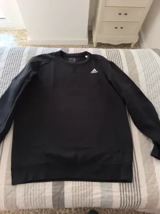 Sudadera Adidas Negra Talla L DESCATALOGADA